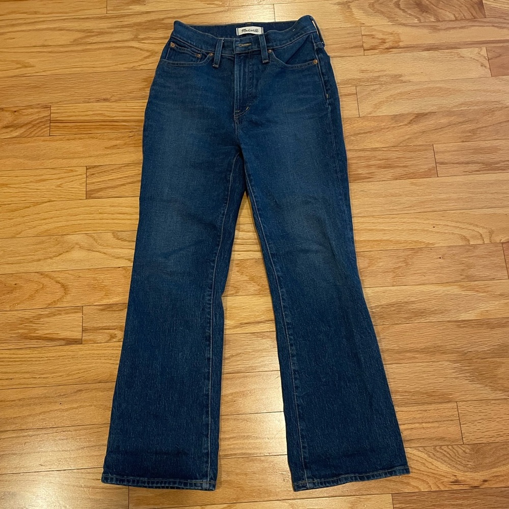 Madewell Perfect Vintage Flare Crop Jean